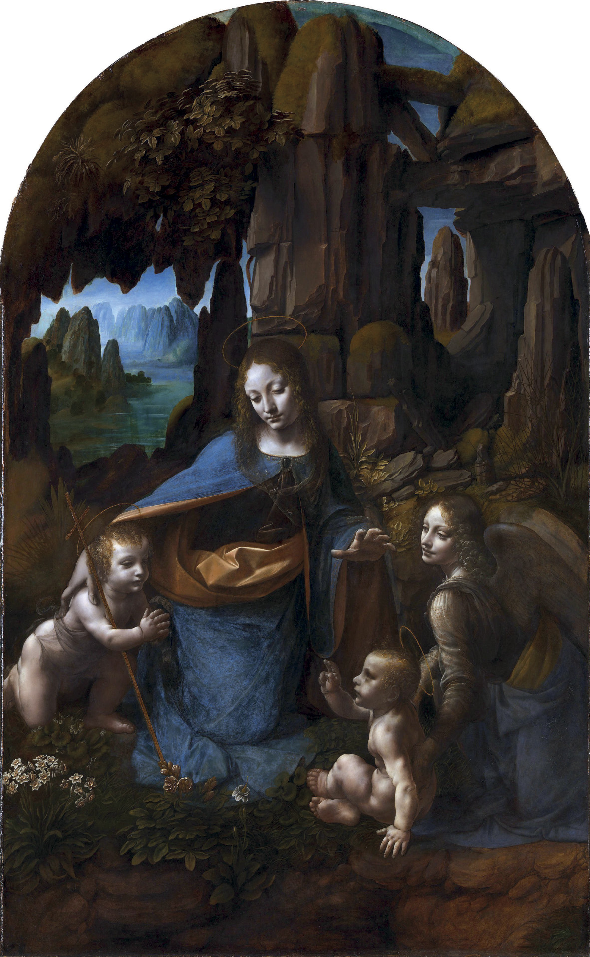 Vergine delle Rocce - seconda versione - Leonardo da Vinci