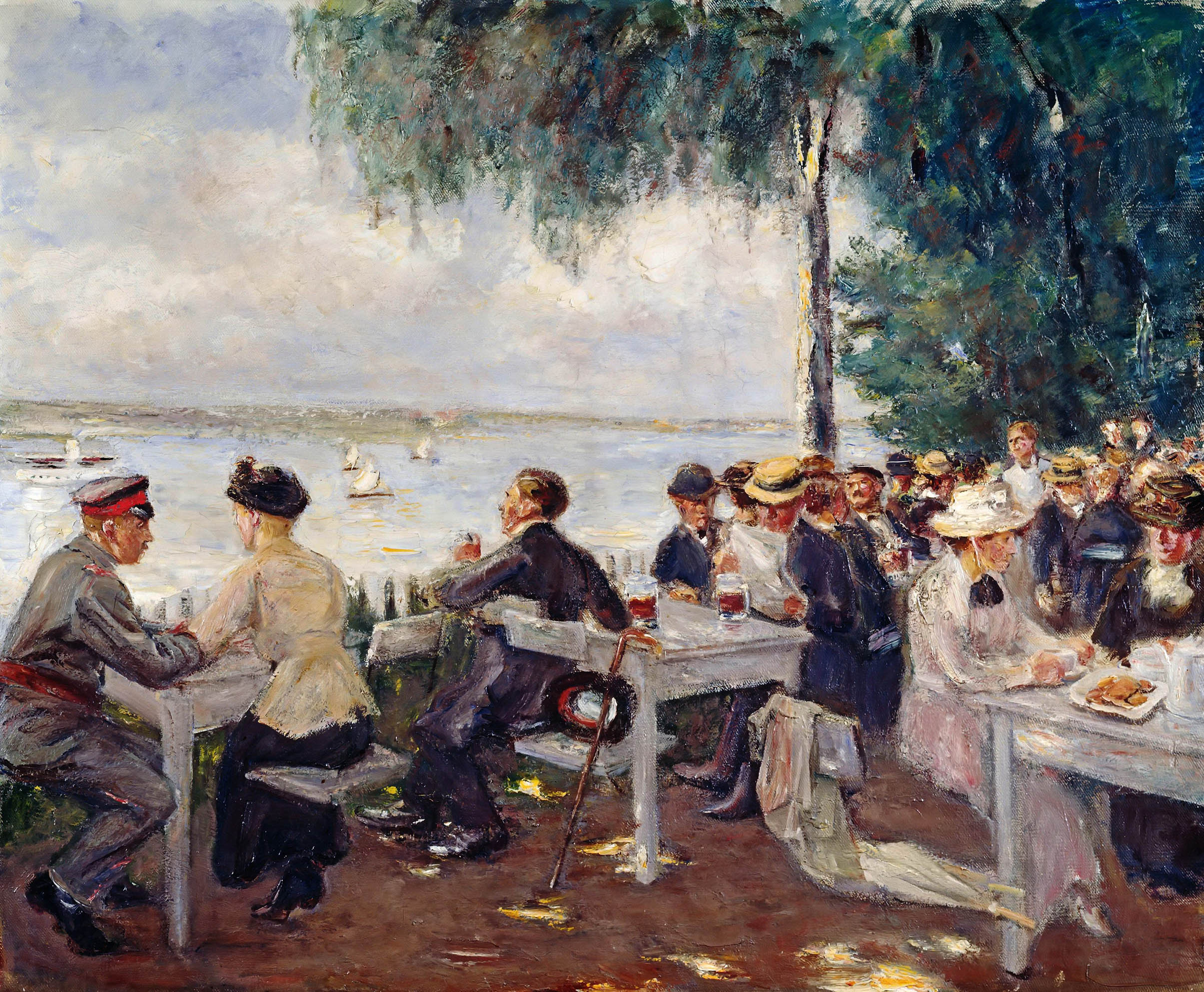 Garden Restaurant on the Havel - Liebermann, Max